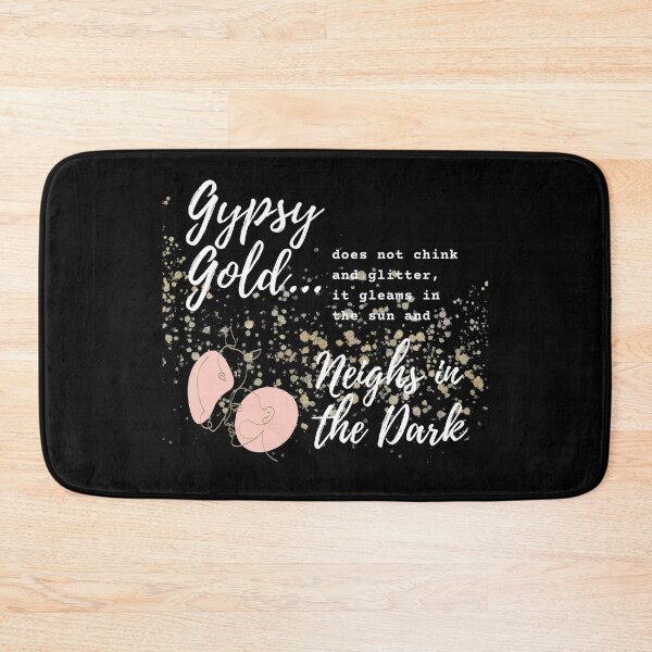 Item preview, Gypsy gold -  horse saying black designed and sold by Iojofruits.