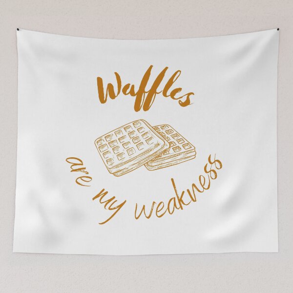 Item preview, Waffles are my weakness designed and sold by PLOVERDARK.