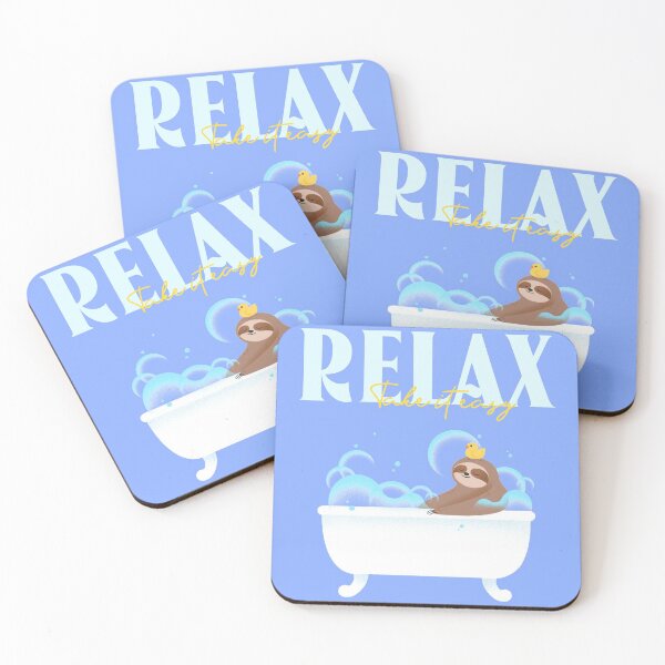 Item preview, Funny Sloth; Relax, Take It Easy designed and sold by Studio TANFF.