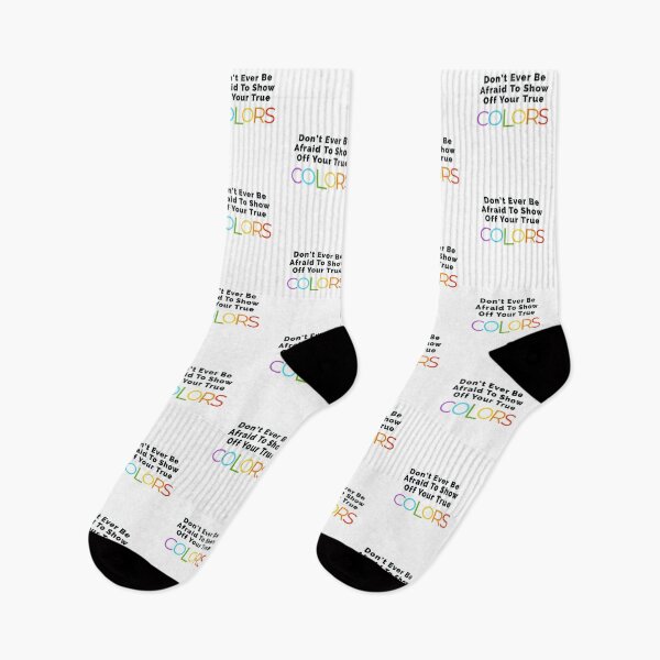 Item preview,  Don't Ever Be Afraid To Show Off Your True Colors- LGBT Support designed and sold by MNSDesignHub.