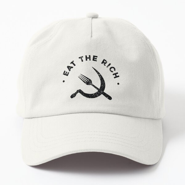 Eat the Rich Hammer and Fork Dad Hat