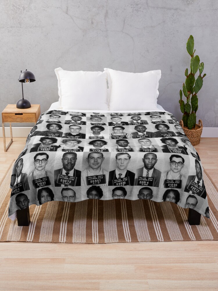 Thumbnail 1 of 6, Throw Blanket, FREEDOM RIDERS designed and sold by truthtopower.