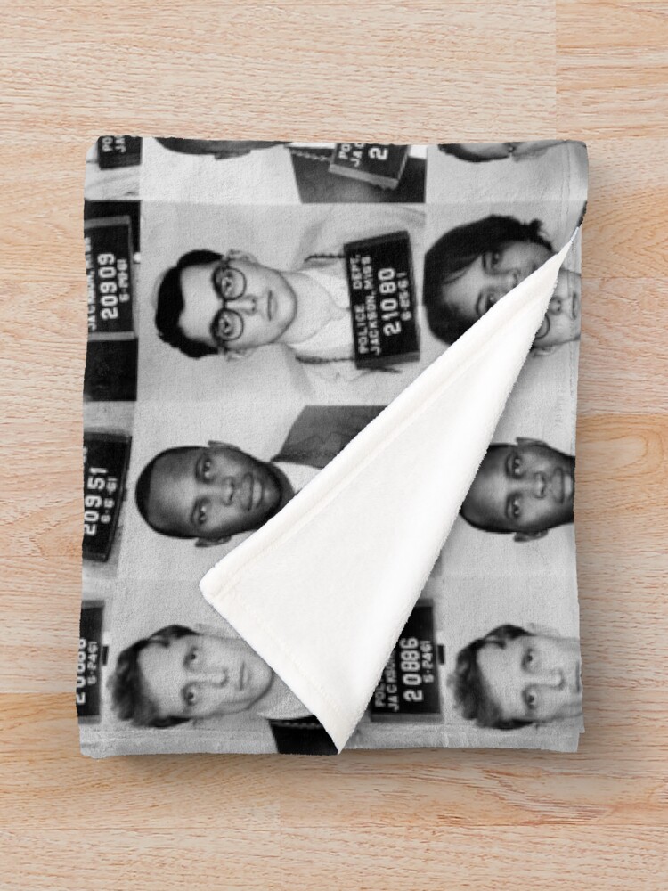Thumbnail 3 of 6, Throw Blanket, FREEDOM RIDERS designed and sold by truthtopower.