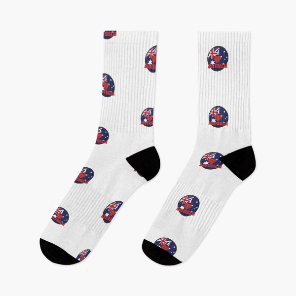 Item preview, I love Australia - Heart Australian Flag designed and sold by Cubezz.