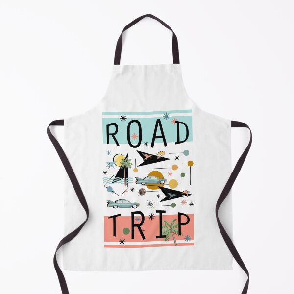 Item preview, Road Trip Retro Vintage Motifs designed and sold by Sharon Schwalbe.