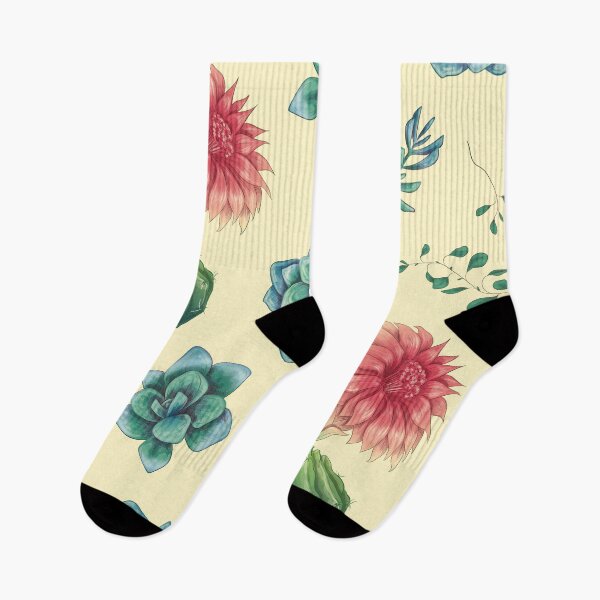 Item preview, Realistic Vintage Cactus Flowers Art designed and sold by Easy-Pro-Gifts.