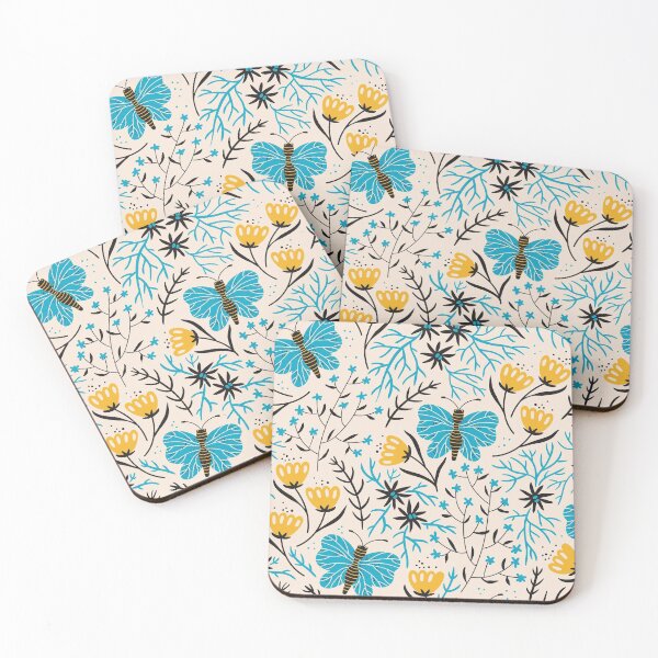 Item preview, Flower And Butterfly Seamless Pattern designed and sold by I Love Space.