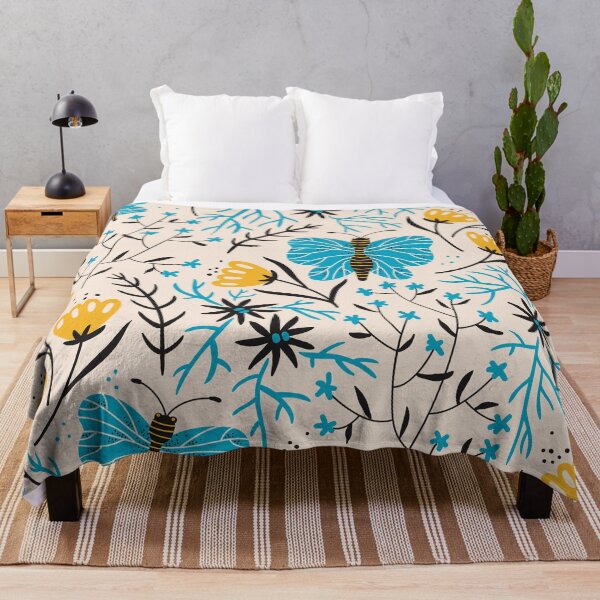 Item preview, Flower And Butterfly Seamless Pattern designed and sold by I Love Space.