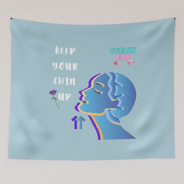 Item preview, Keep your chin up, Feeling Fabulous designed and sold by idesignbyJiras.