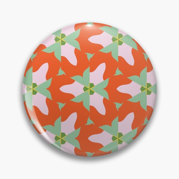 Artikelvorschau, Super Bright and Colorful Geometric Seamless Pattern in Green, White, Orange, and Pink entworfen und verkauft von cozycaroline.