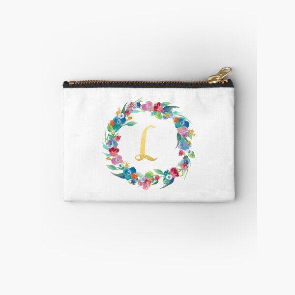Item preview, Floral Initial Wreath Monogram L designed and sold by laurajoy16.
