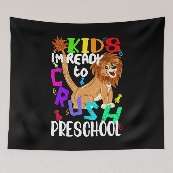 Item preview, Niños, estoy listo para arrasar en el preescolar, diseño de regreso a clases designed and sold by orangeblue21.