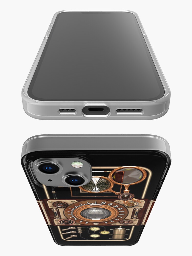 Alternate view of Stylish Steampunk Vintage Camera (TLR) No.2 Steampunk Phone Cases iPhone Case