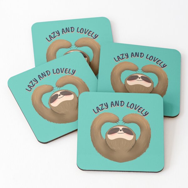 Item preview, Lazy And Lovely Sloth designed and sold by Studio TANFF.