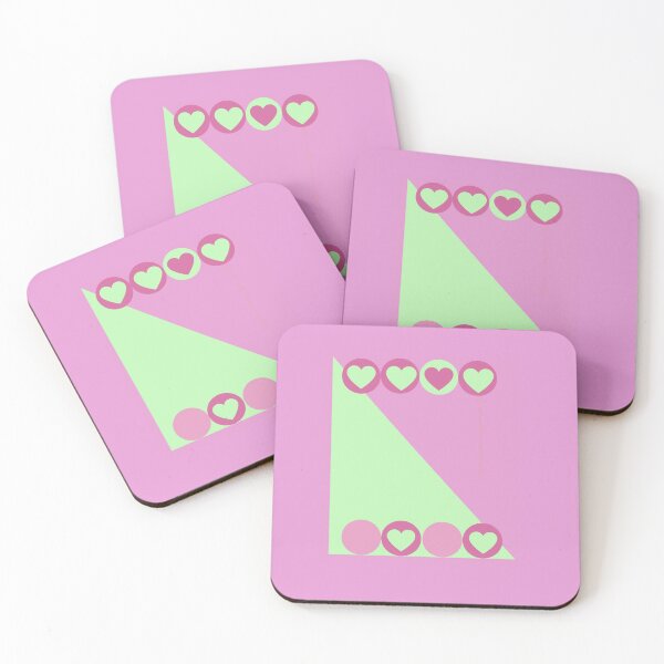 Item preview, Playfull heart patterns designed and sold by 3TFashion.