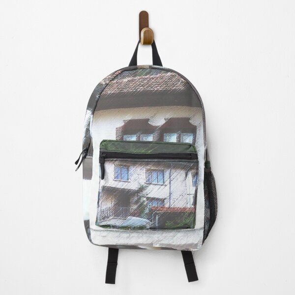 Item preview, Vivid Photo of Bulgarian Old Mountain Houses designed and sold by LuckyKermit.