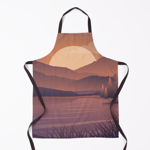 Item preview, Beautiful sunset of mountain lake designed and sold by JustMindBlowing.