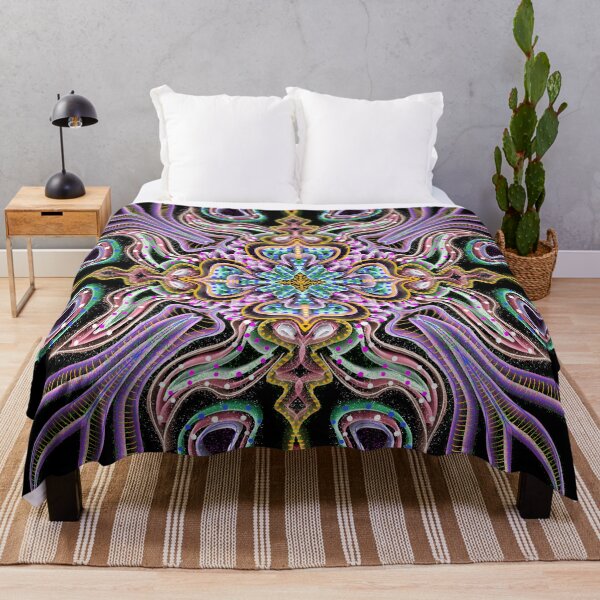 Item preview, symmetrical abstract inspired by biological patterns designed and sold by Osher-BioArt.