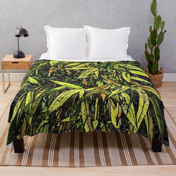 Item preview, Bamboo Canes Leaves Plants Forest  designed and sold by Anna Lemos.