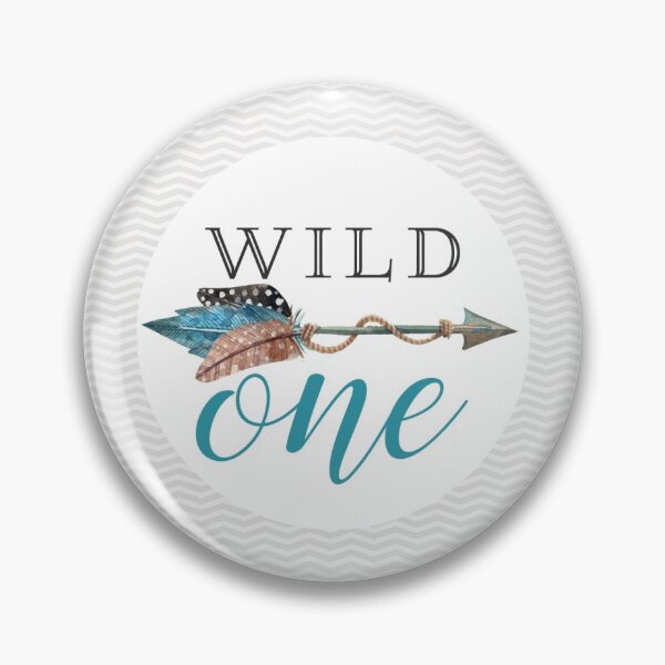 Item preview, Wild One Boho Turquoise Feathers Arrow 1st Birthday Round Circle designed and sold by CyanSkyDesign.