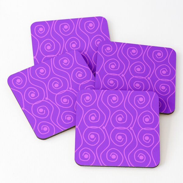 Item preview, Swirls and Dots, Purple designed and sold by SariePhotograph.