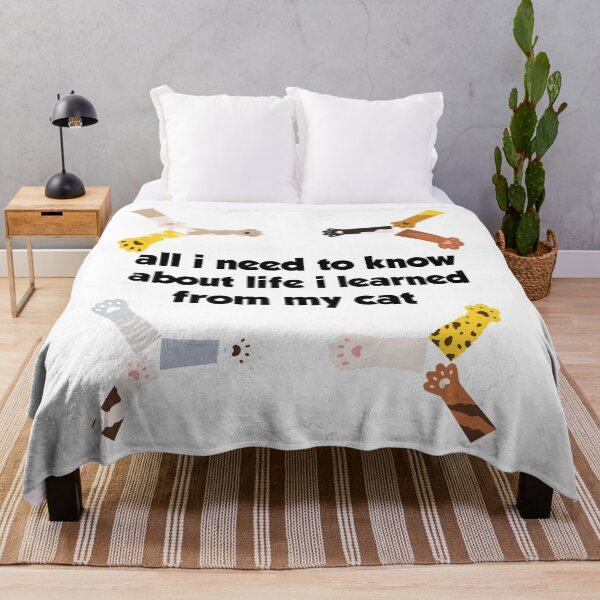 Item preview, All I Need to Know About Life I Learned from my Cat designed and sold by itsarti.