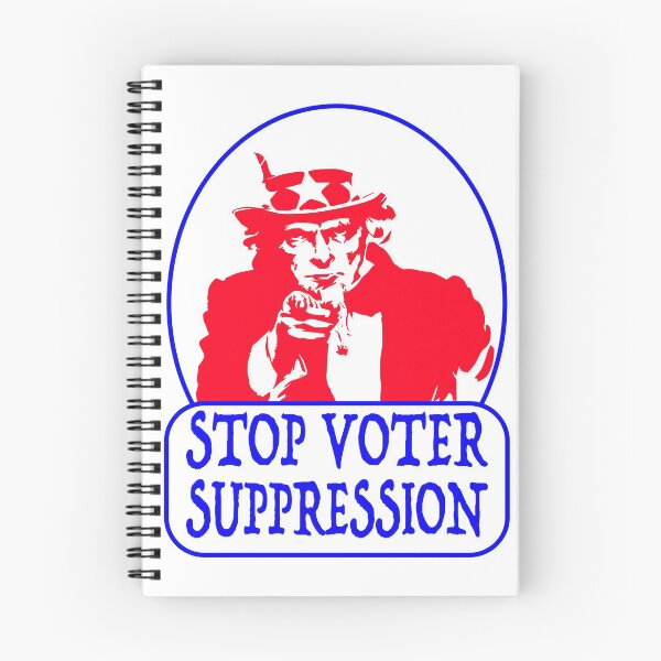 Item preview, Uncle Sam says Stop Voter Suppression designed and sold by EdwardMonet.