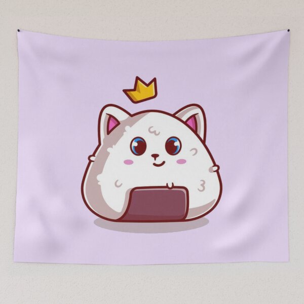 Item preview, Neko Onigiri designed and sold by kawaiistudio.