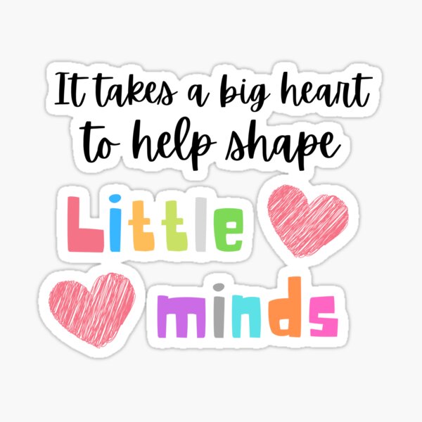 Item preview, It takes a big heart to help shape little minds designed and sold by Adorable Designs.