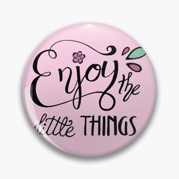 Item preview, Enjoy The Little Things Calligraphy Art designed and sold by Lady-Lilac.