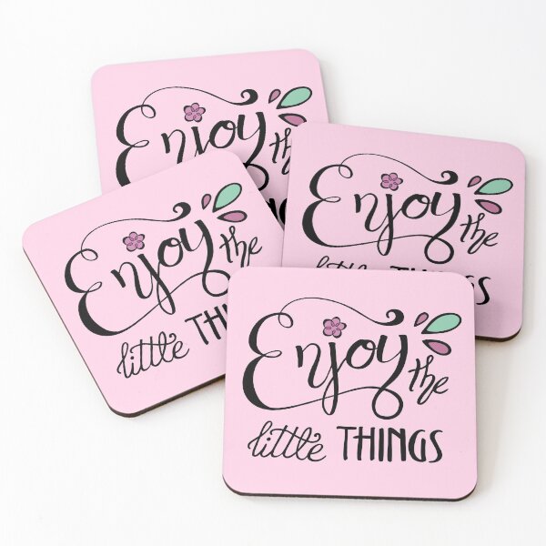 Item preview, Enjoy The Little Things Calligraphy Art designed and sold by Lady-Lilac.