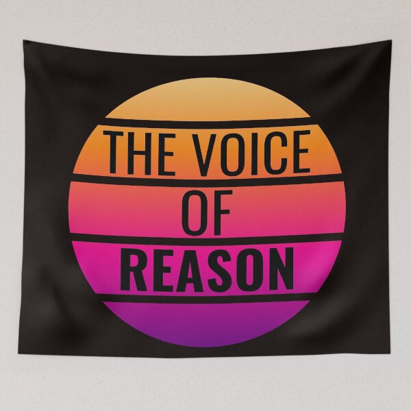Item preview, Voice Of Reason | Retro Sunset | Summer | Pink designed and sold by NoirOwned.