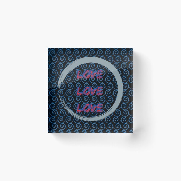 Item preview, Wave love pattern design  designed and sold by mindmaster007.