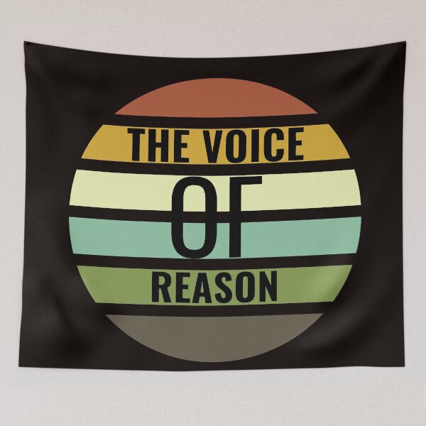 Item preview, Voice Of Reason | Retro Sunset | Summer designed and sold by NoirOwned.