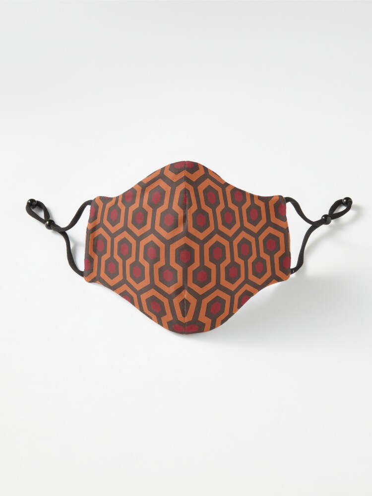 Alternate view of REDRUM Overlook Hotel Carpet The Shining Mask