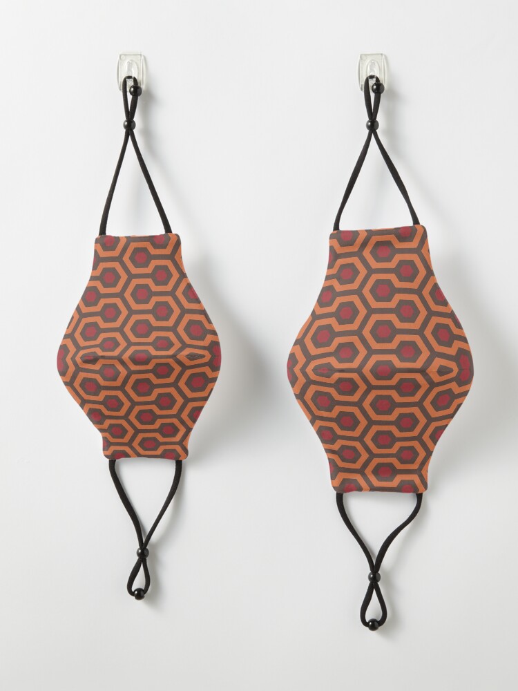 Alternate view of REDRUM Overlook Hotel Carpet The Shining Mask
