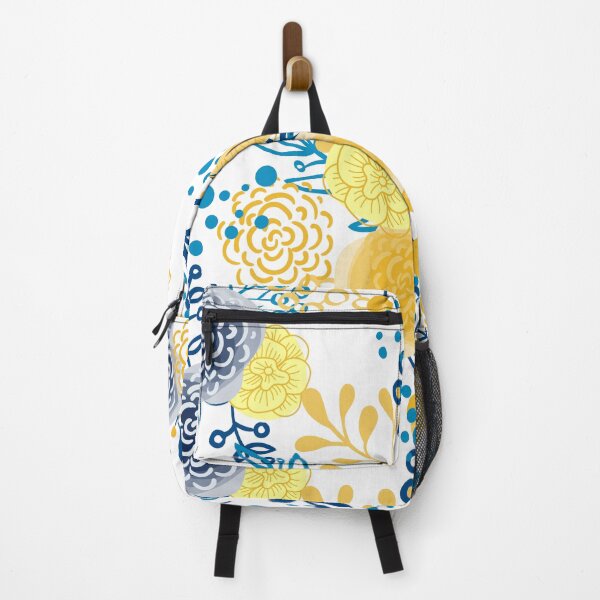 Item preview, Yellow Blue Cute Flowers Design designed and sold by Easy-Pro-Gifts.