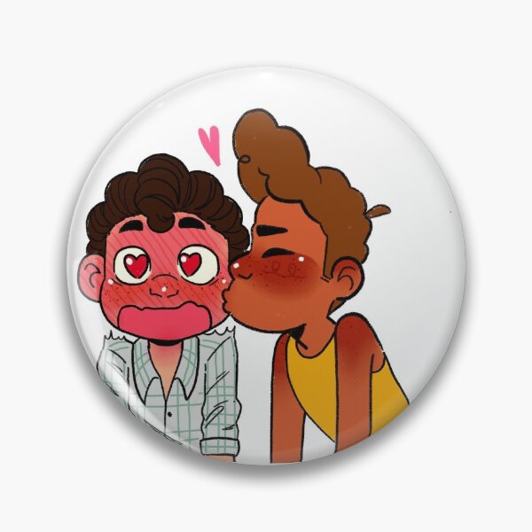 Item preview, Alberto kissing Luca designed and sold by JuDraw.