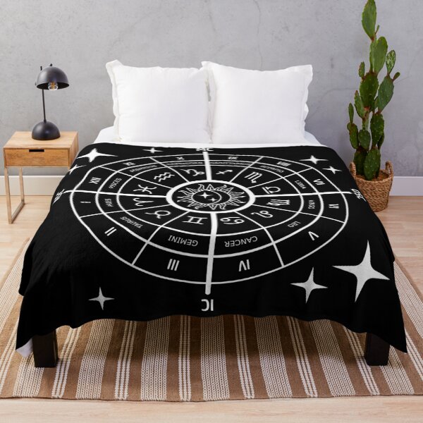 Item preview, Astrology chart (white) designed and sold by Brysiaa.