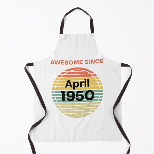 Item preview, Retro Vintage 70th Birthday Awesome Since April 1950 designed and sold by Rami Khalifah.