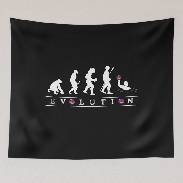 Item preview, Funny Water Polo Evolution, Evolution of Water Polo Players designed and sold by Click-Like.