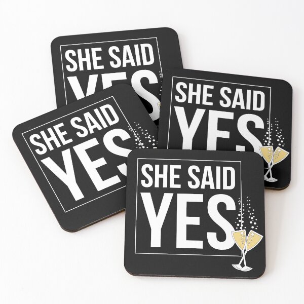 Item preview, She Said Yes designed and sold by RomeoSketches.
