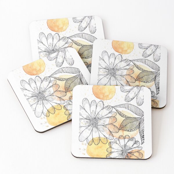 Item preview, Watercolor Daisies  designed and sold by cstough.