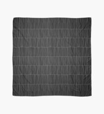 Wavy Lines Black Scarf