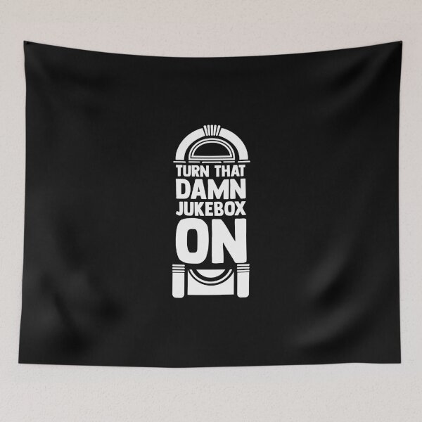 Item preview, Turn The Damn Jukebox On Music Jukebox Hero Music Lovers designed and sold by Nessshirts.