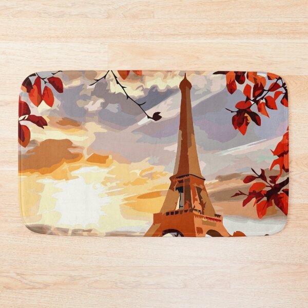 Item preview, Eiffel Tower in the Fall Seasons  designed and sold by GL Digital Artwork .