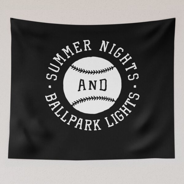 Item preview, Summer Nights Ballpark Lights Baseball Softball Quote Mom Sweatshirt designed and sold by FelixRiojas.