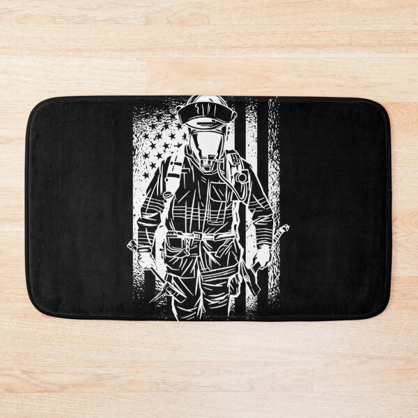 Item preview, American Flag Firefighter Silhouette  designed and sold by Bbenn28.