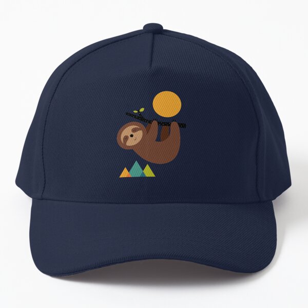 Keep Calm And Live Slow Baseball Cap