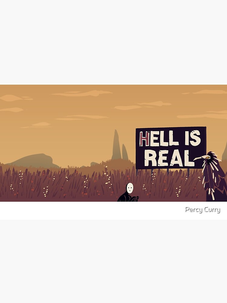 Thumbnail 6 of 6, Coffee Mug, hell is real designed and sold by Tynaminnow.